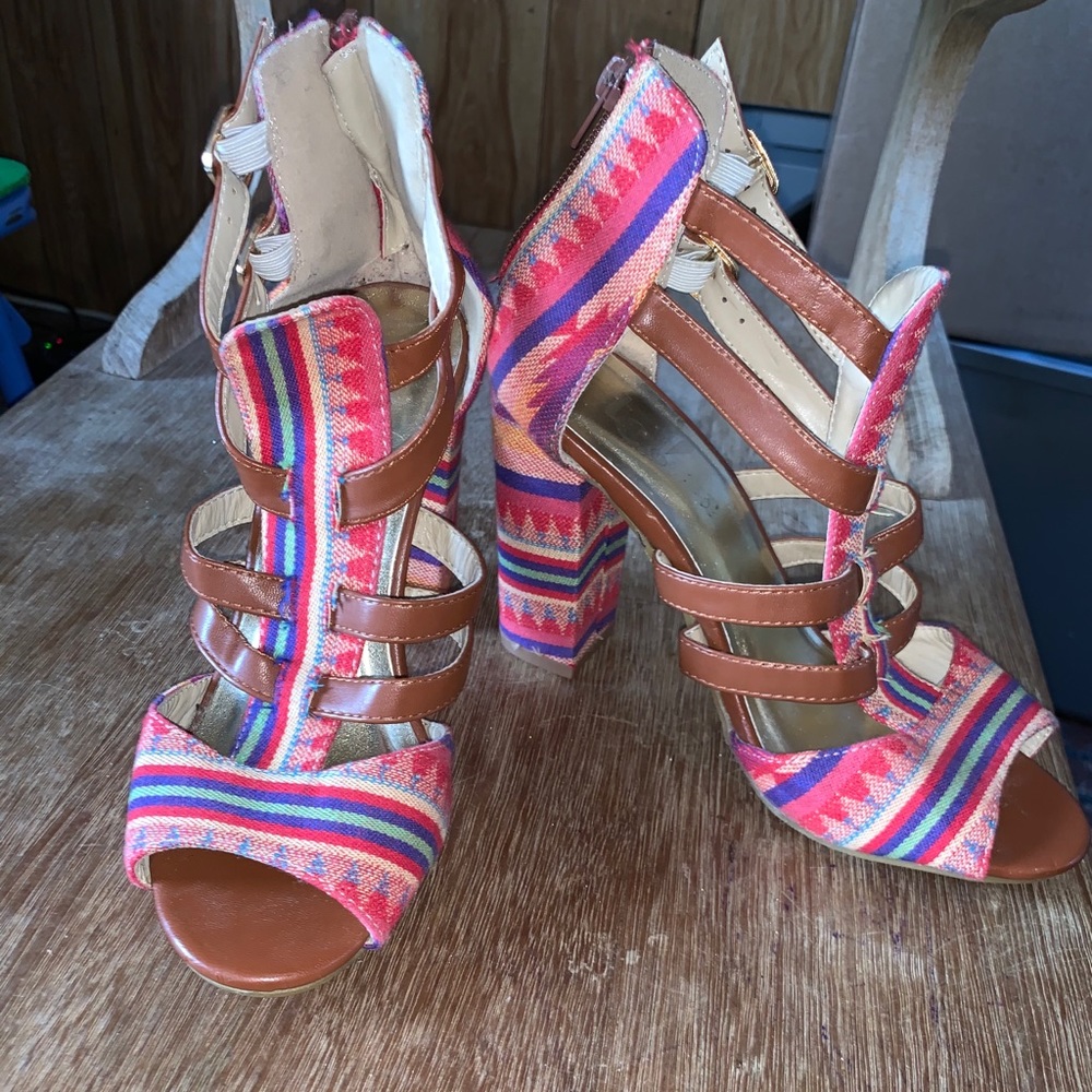 Rue21 Multicolored Heels